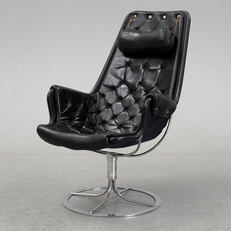 A 'Jetson' swivel lounge chair by Bruno Mathsson for Dux, designed 1969.