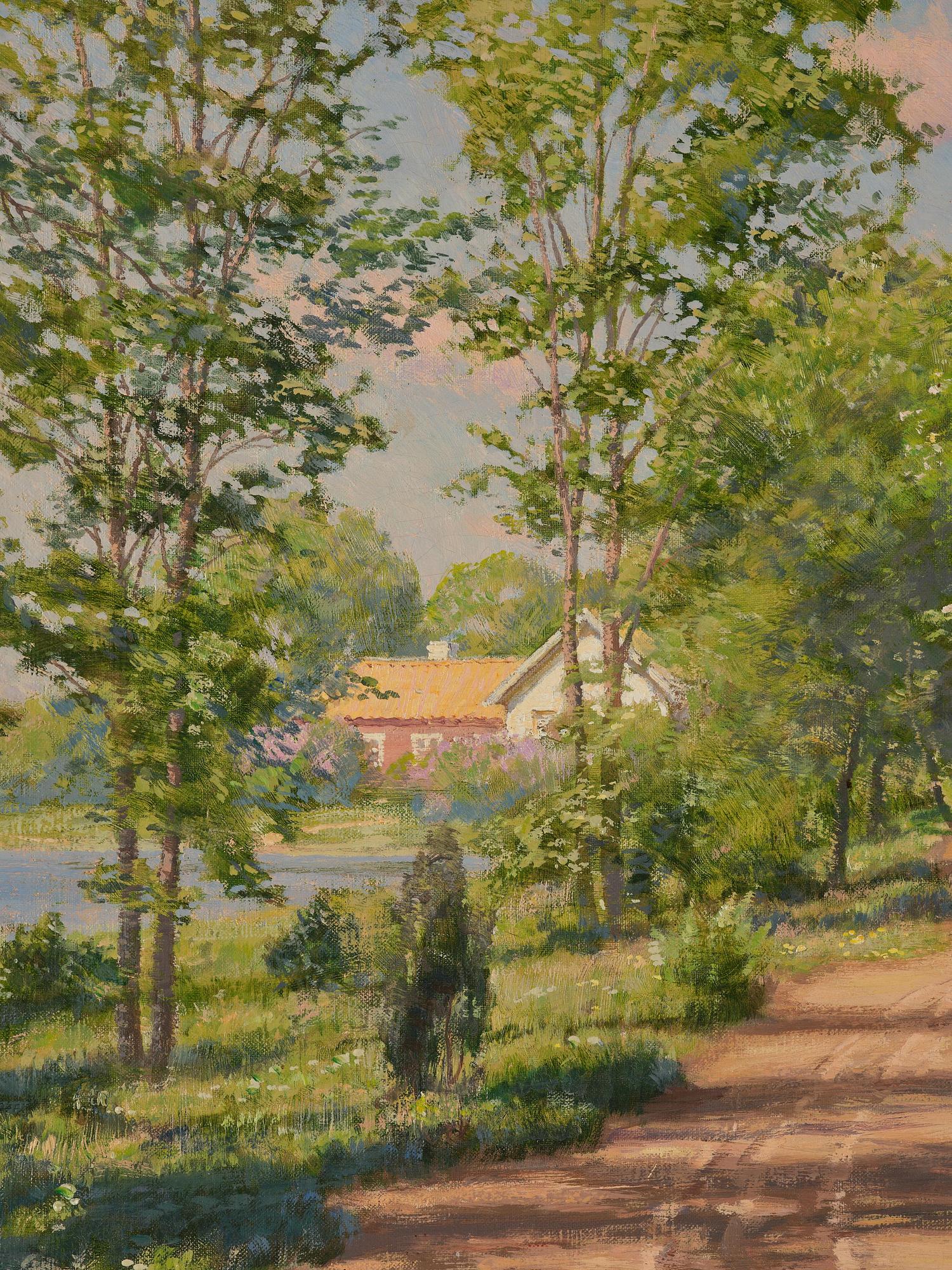 Johan Krouthén, Walk along the water.