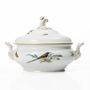 Terrin med lock, porslin, Meissen, Tyskland, 1930-40-tal.
