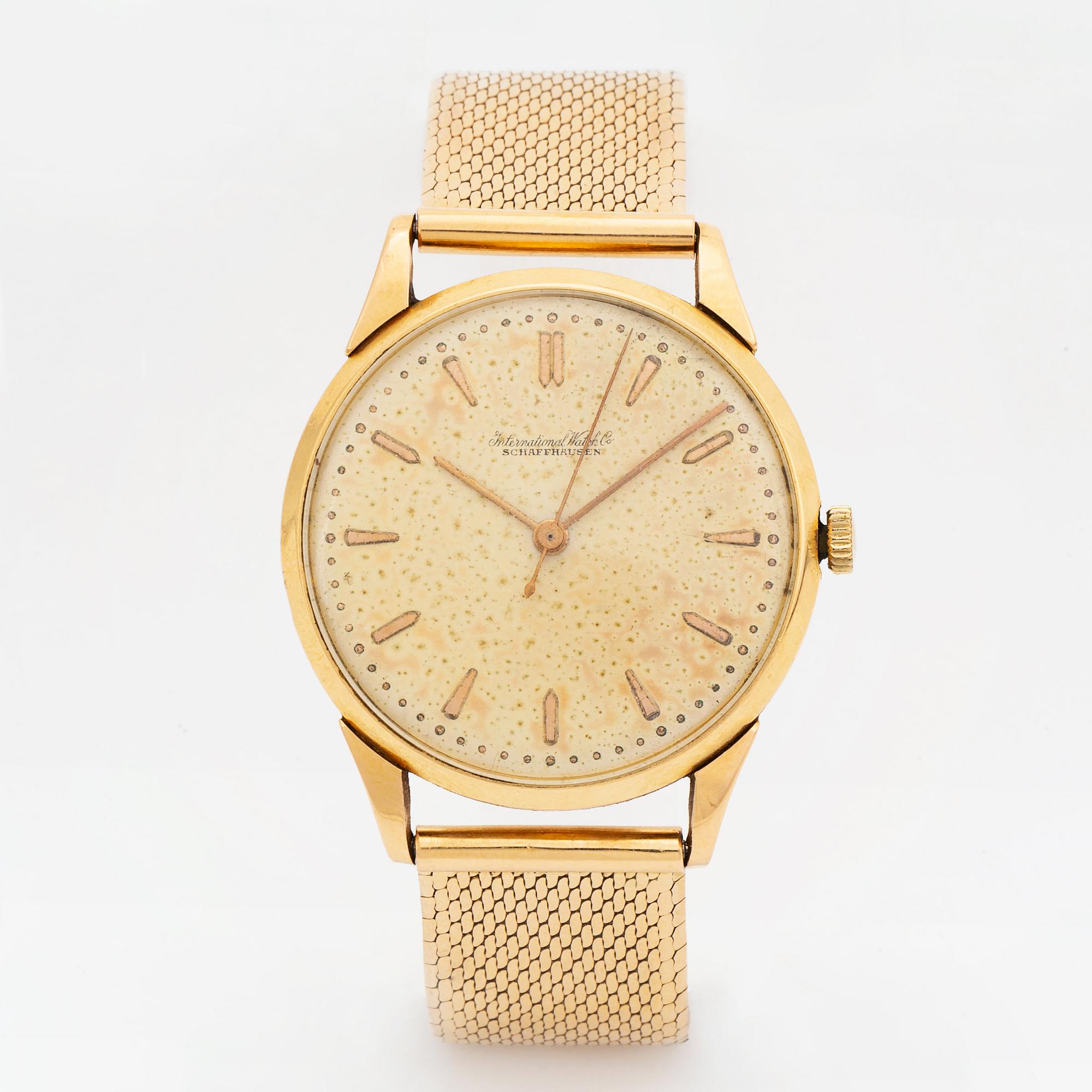 International Watch Co, Schaffhausen, wristwatch, 35 mm.
