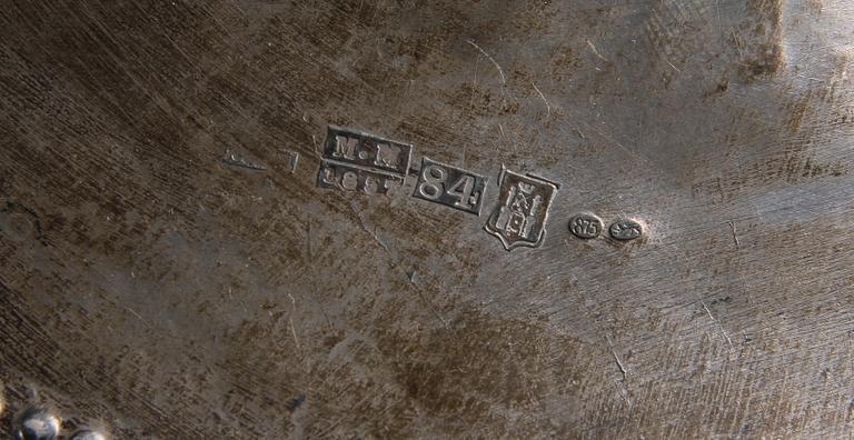 SKÅL, silver, Baltikum/Ryssland Dorpat, 1800-tal.