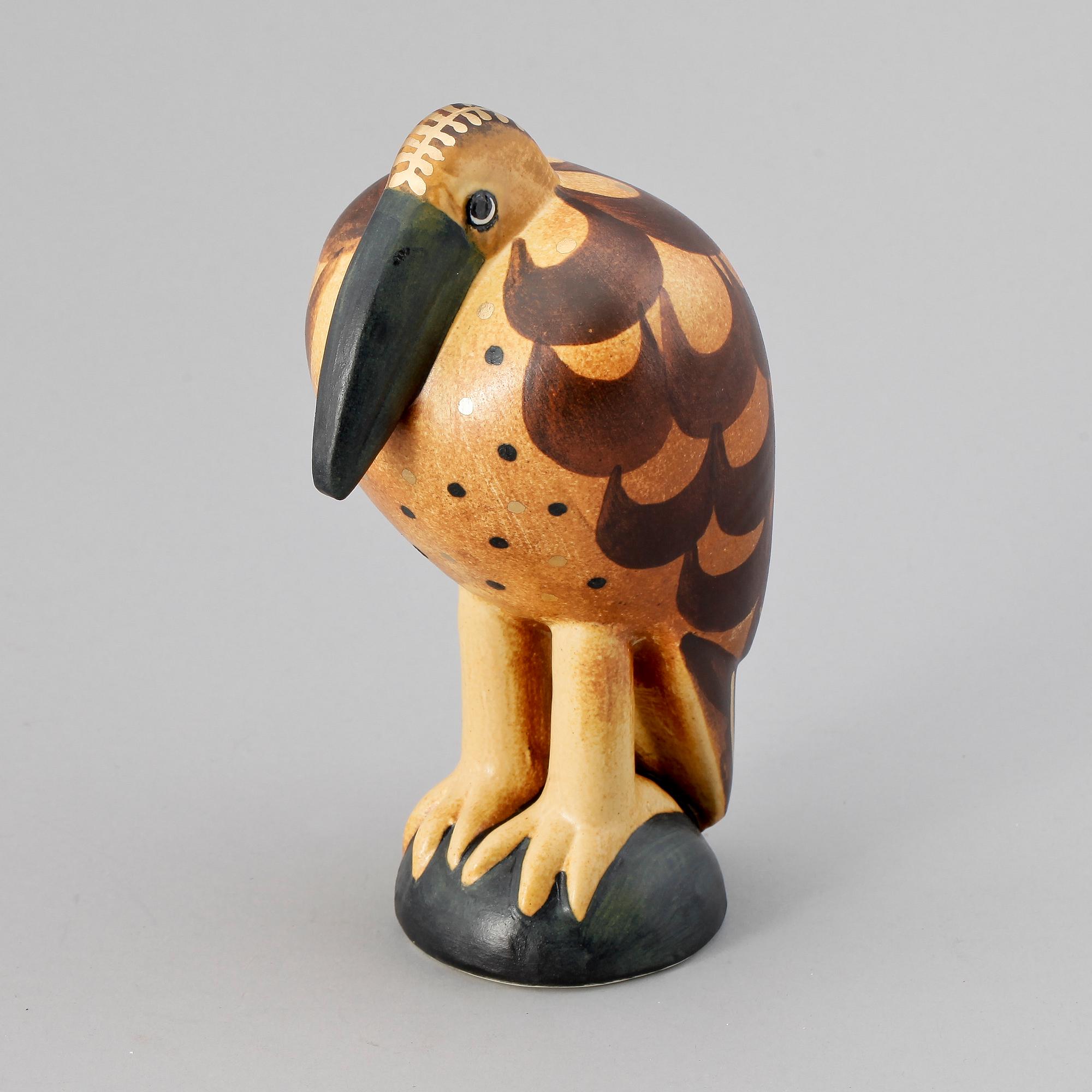 FIGURIN, stengods, 'Fingal' Sign Lisa Larson, Gustavsberg.