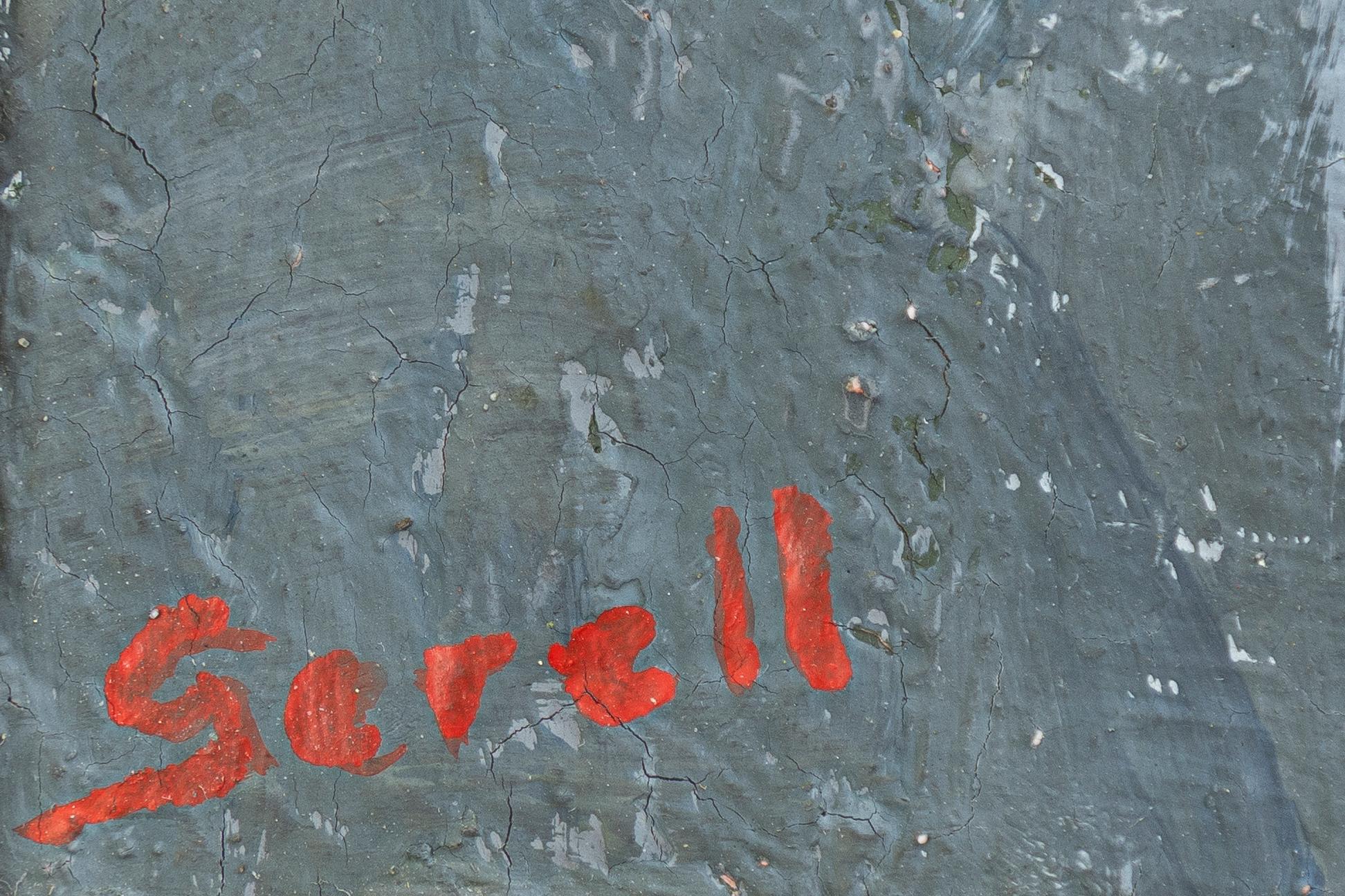 Greta Gerell, Young woman in profile.