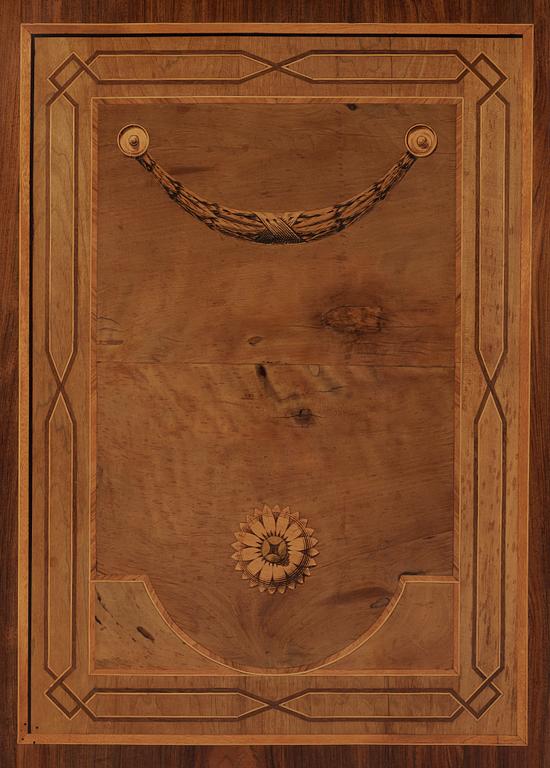 A Royal commode made by Georg Haupt 1782 for prince Karl Gustav, Duke of Småland, the second son of Gustav III.