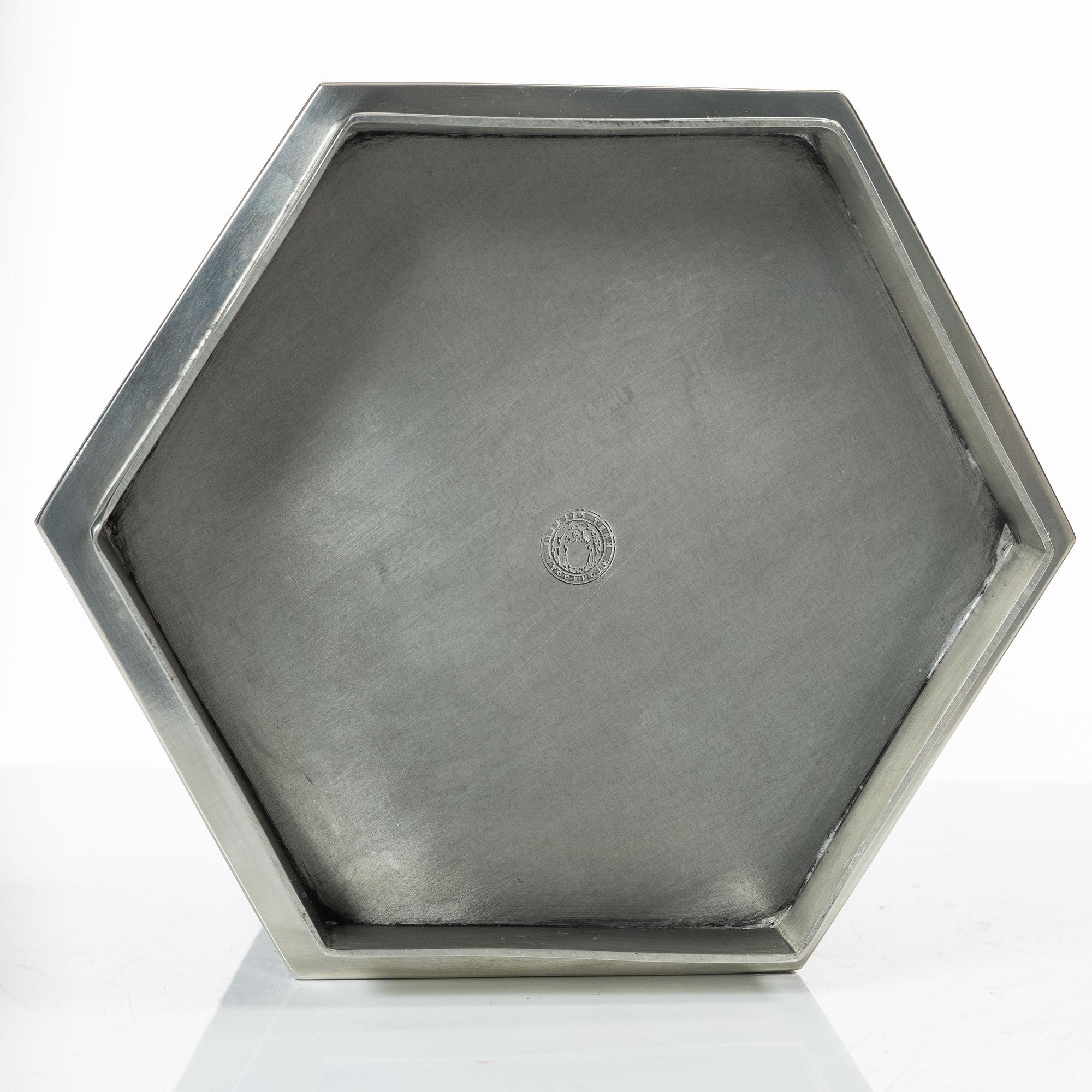 Estrid Ericson, a pewter box, "Panama", Svenskt Tenn.