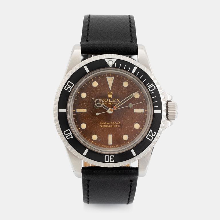 Rolex, Submariner, "Tropical, Meters first, Gilt Dial", ca 1966.