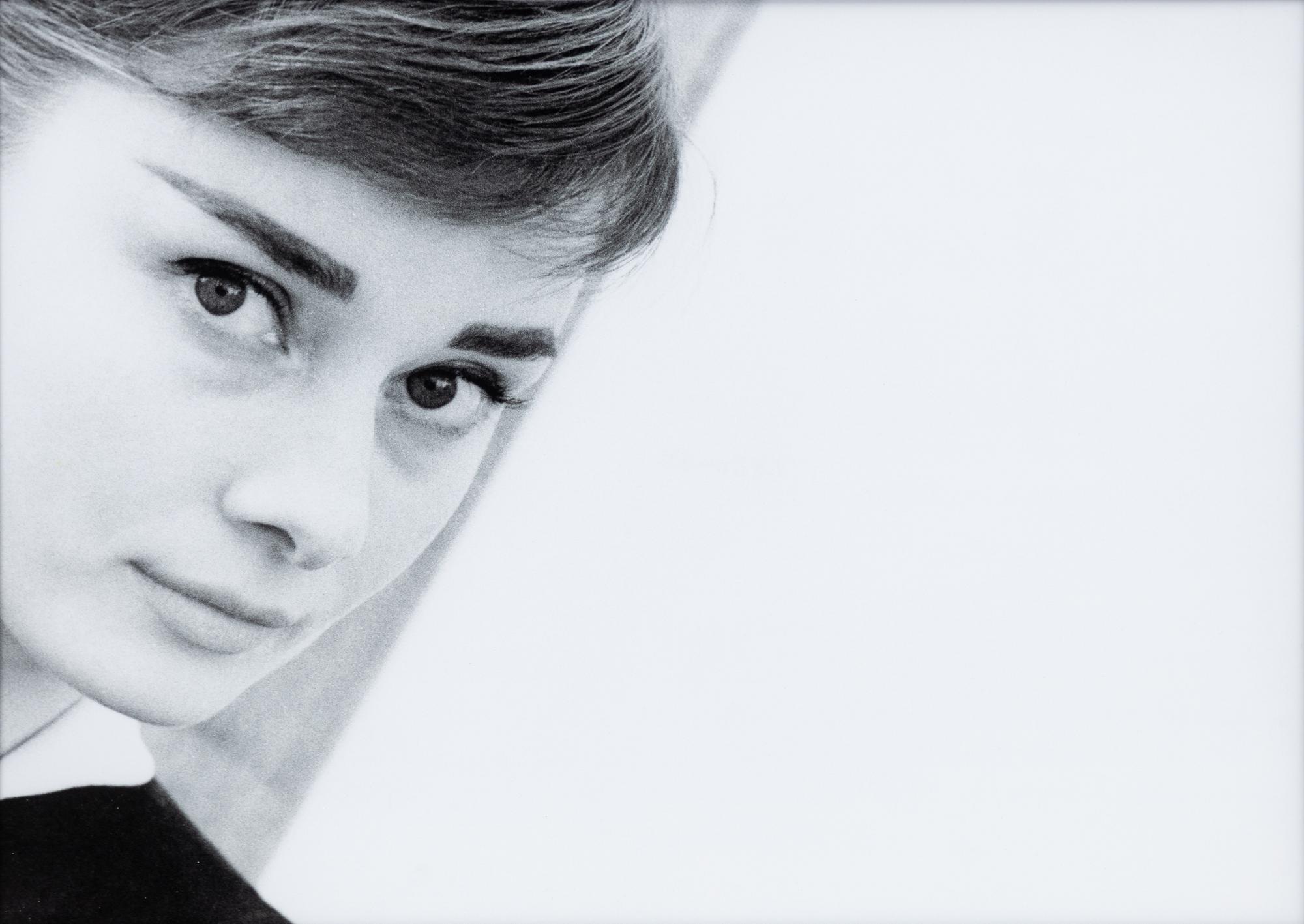 Per-Olow Anderson, "Audrey Hepburn photographed in 1955 in Italy.".