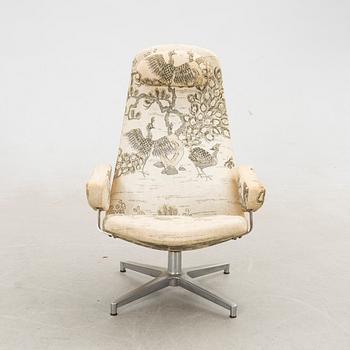 Alf Svensson, Swivel armchair, "Contourett Roto", DUX, 1970s/80s.
