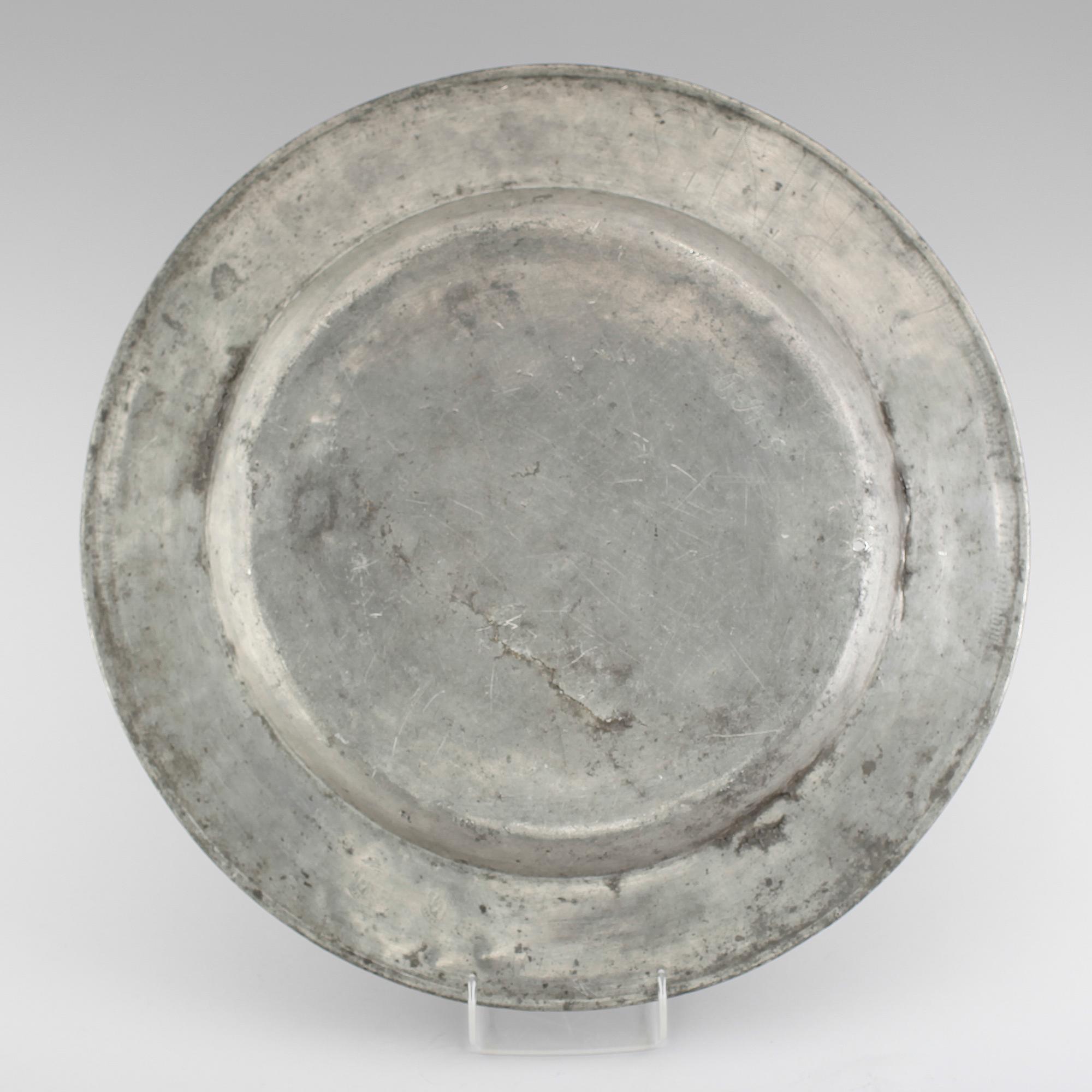 FAT, tenn, otydliga stämplar, 1700-tal.