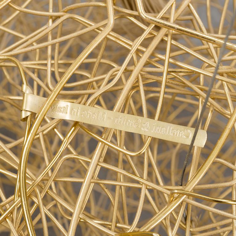 ENZO CATTELINI, 'Fil de Fer Ovale' ceiling light, Catellani & Smith.