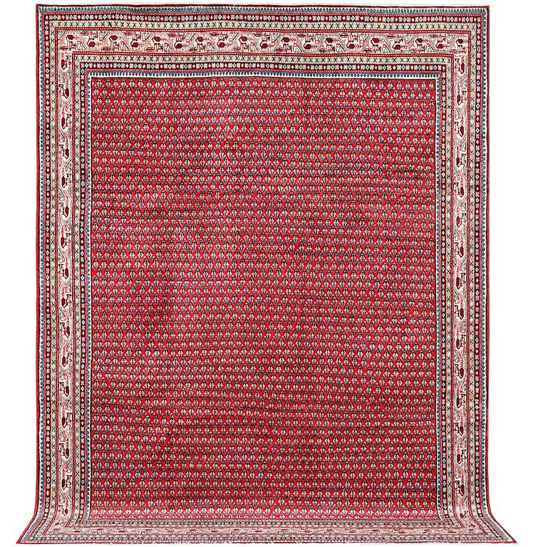 A Sarouk/Boteh carpet, c. 352 x 250 cm.