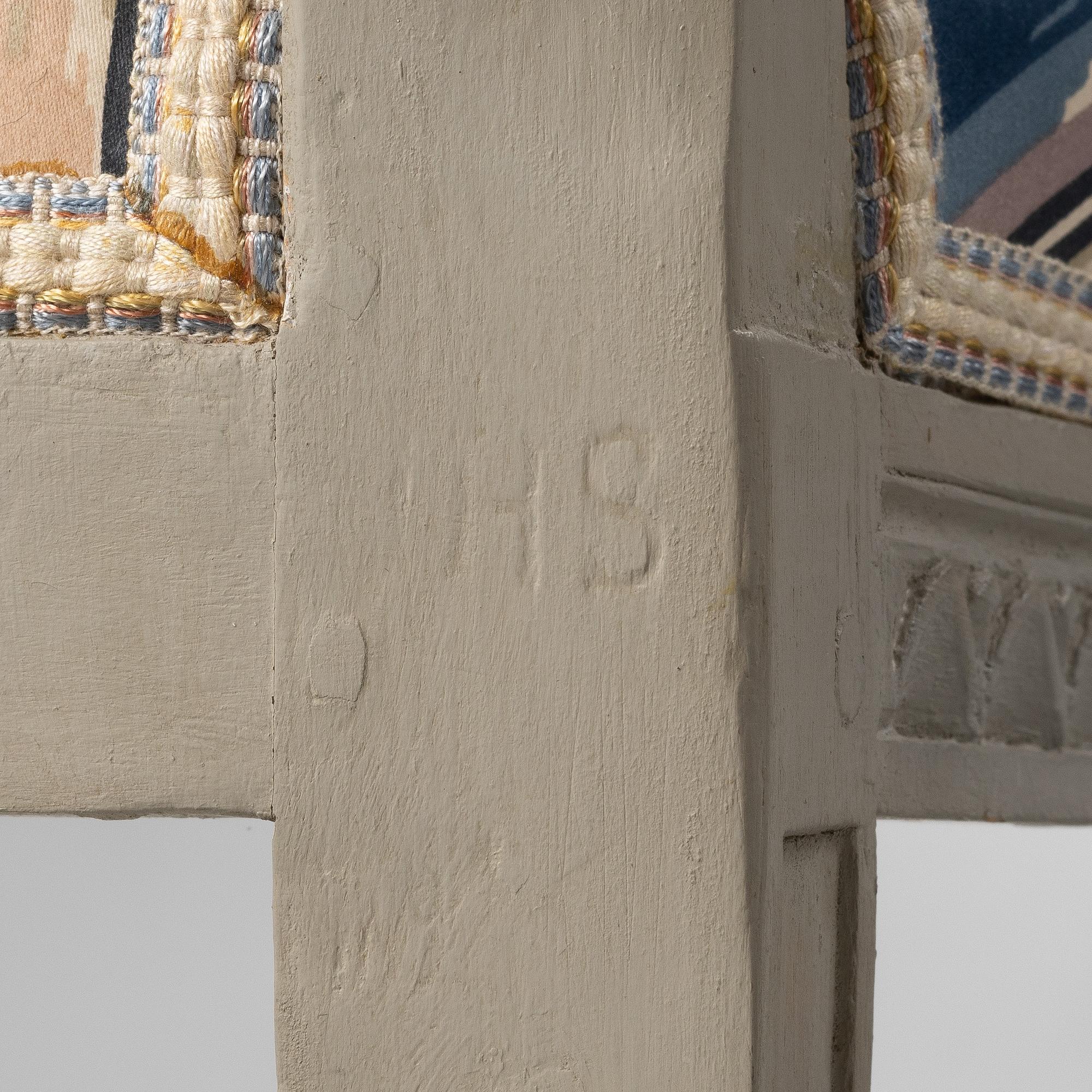 Chairs 5 pcs by Johan Hammarstöm, (master in Stockholm 1794-1812), late Gustavian.