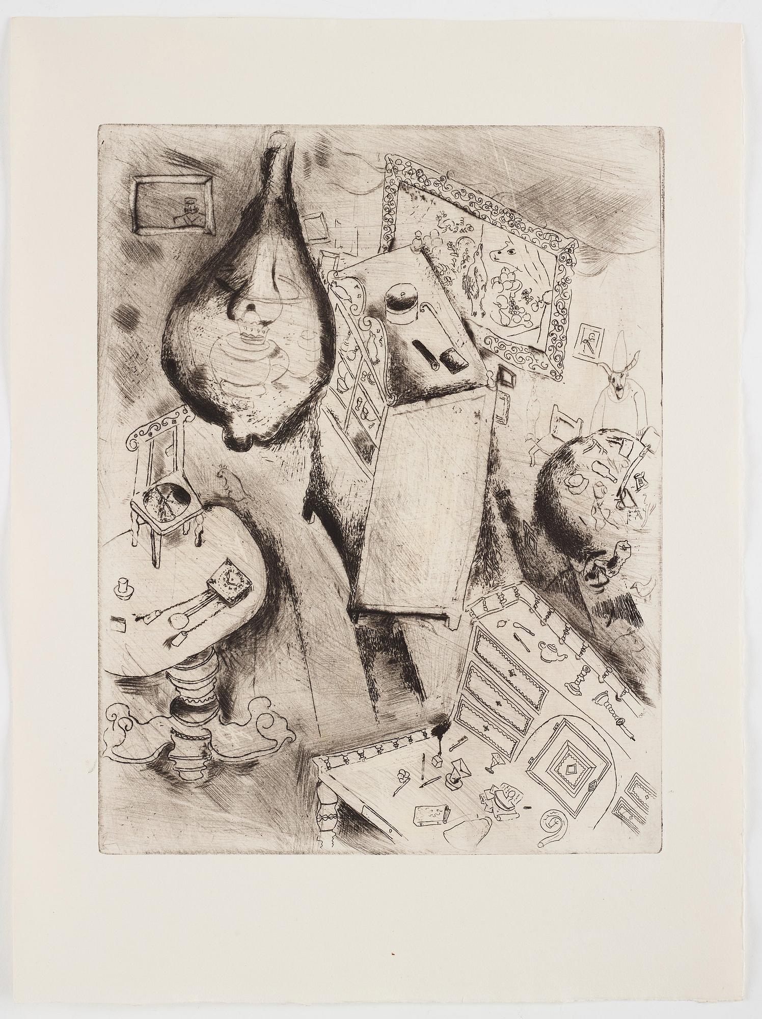 MARC CHAGALL, 71 st etsningar ur upplagan om 285 exemplar på Arches/MBM/J. Perrigot-papper, 1923-1948.