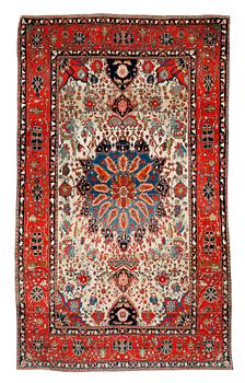 355. SEMI-ANTIQUE KASHAN so called Motachem.