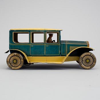 A tinplate Tipp & Co limousine 2730, Germany. Omkring 1930.
