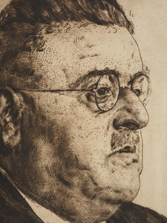 Erich Wolfsfeld, Två etsningar.