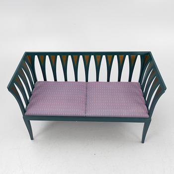 Eliel Saarinen, soffa "The Blue Settee", Adelta, Finland 1983.