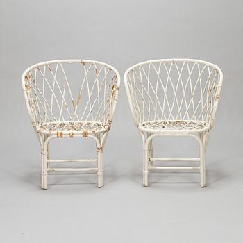 Maija Heikinheimo, Korgstolar, ett par, modell 370 1900-talets mitt eller 2000-tal.