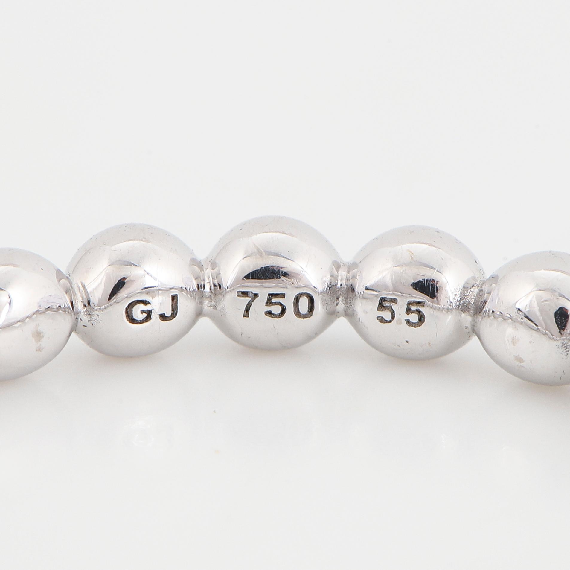 GEORG JENSEN, "Aurora", ring med briljantslipade diamanter.