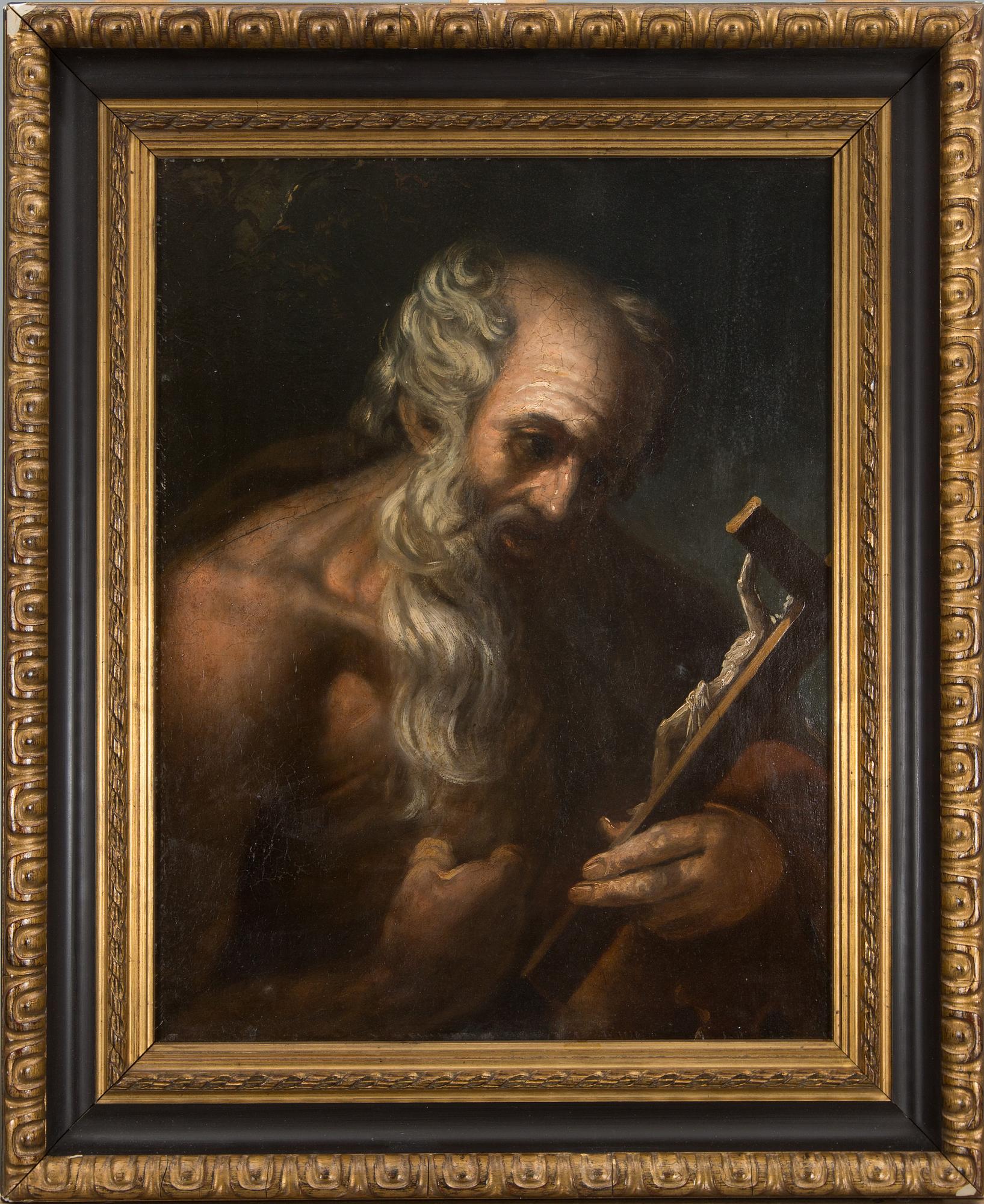 GUIDO RENI, efter, olja på pannå. 1700-tal.