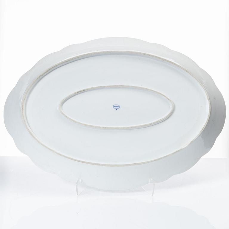 Serveringsfat, porslin, Meissenstadt, Tyskland.