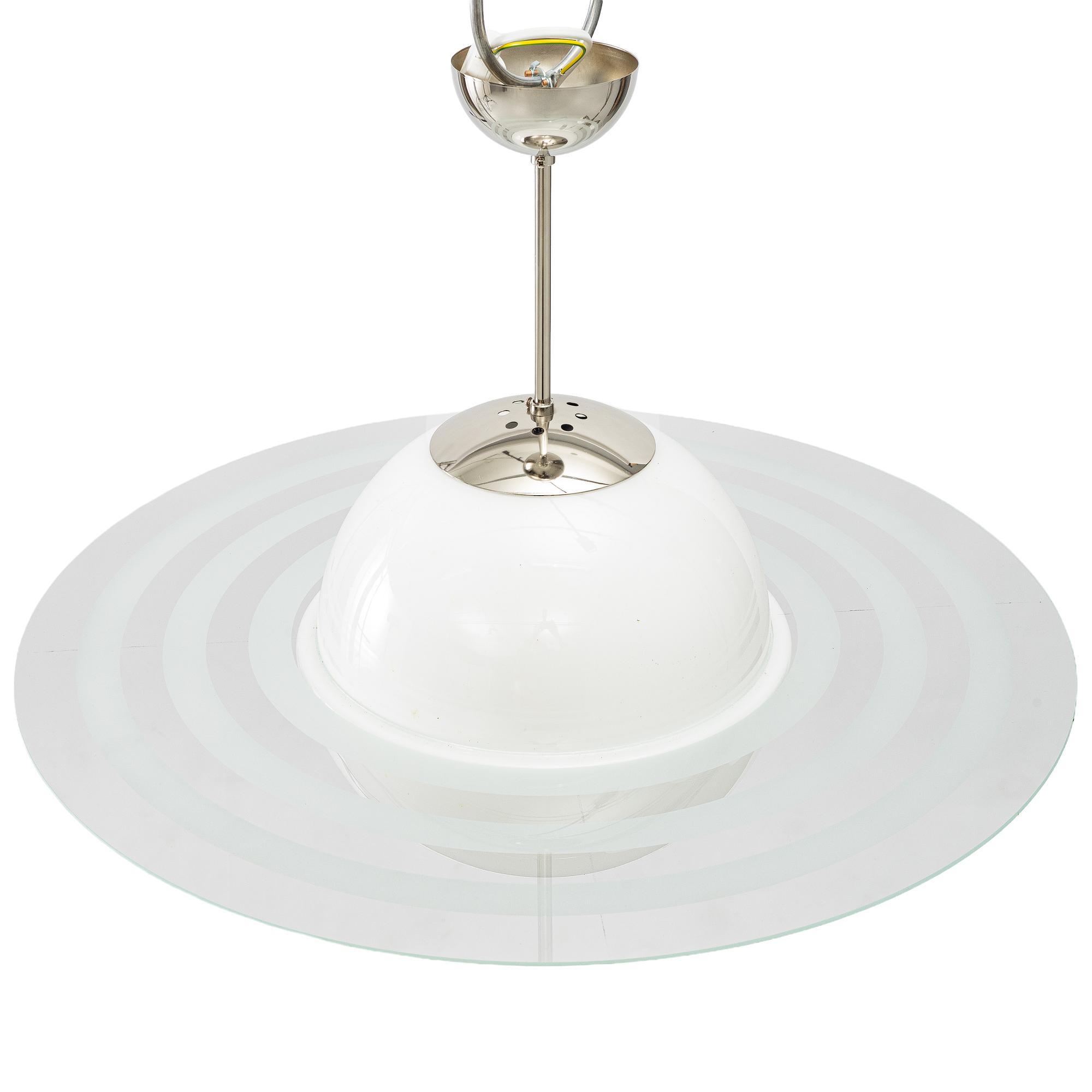 A 'Saturn' ceiling lamp, second half of the 20th century.