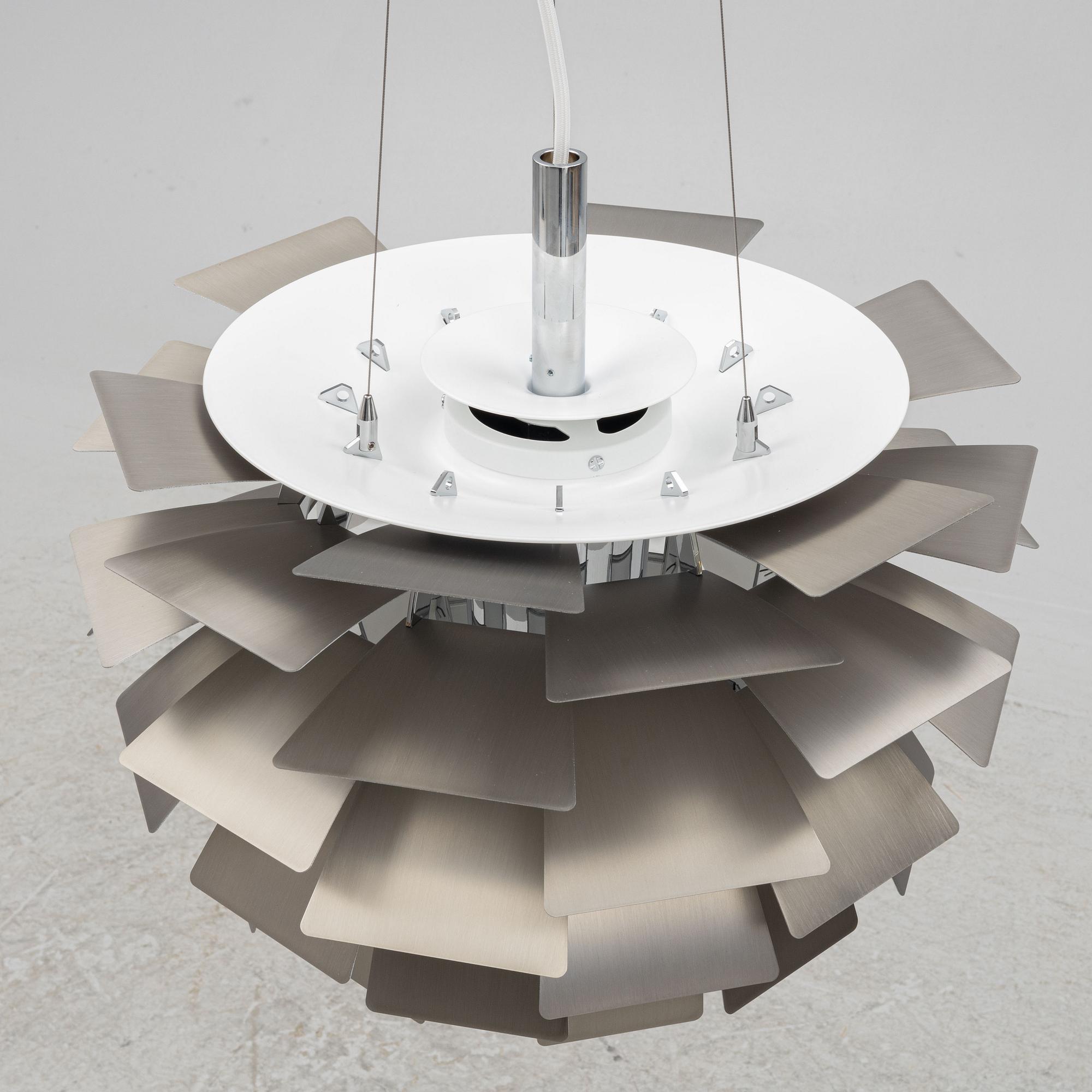 Poul Henningsen, taklampa "PH Kotte", "Artichoke", Louis Poulsen.