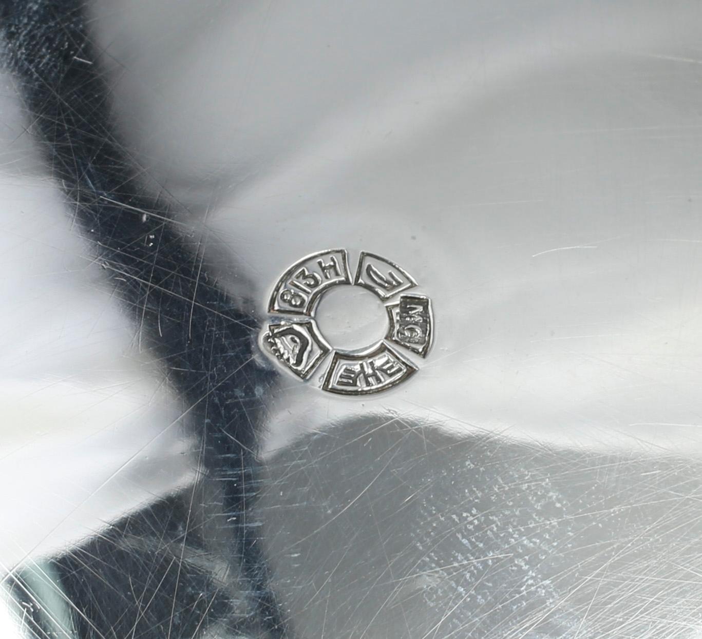 SERVIS, 3 delar, 813 silver, Hopeatakomo, Helsingfors, Finland, 1941. Total vikt ca 1016g.