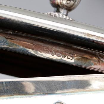 KAFFESERVIS, 3 delar, silver, 1930. Total vikt ca 1080 gram.