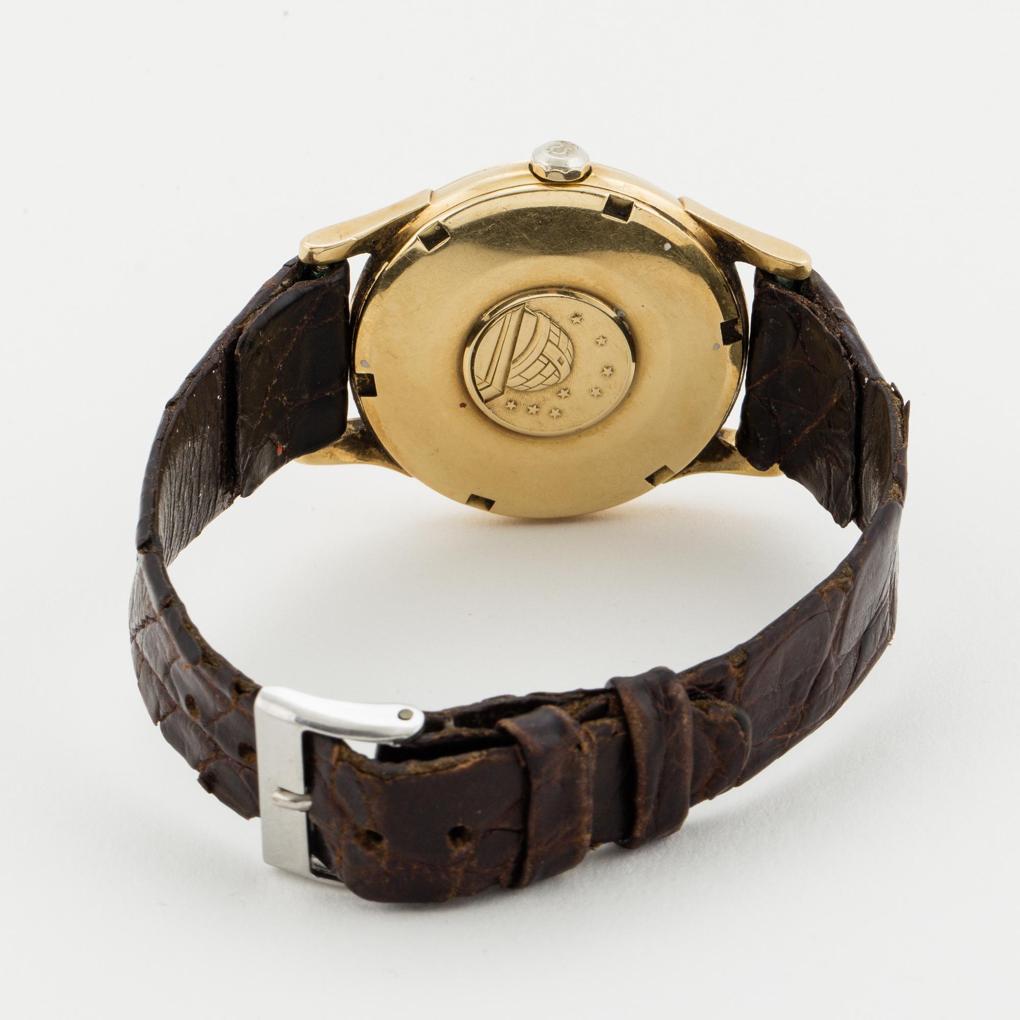 OMEGA, Constellation, Chronometer, "Pie-Pan", wristwatch, 34 mm.