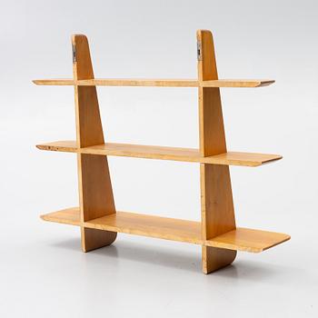 Ilmari Lappalainen, vägghylla /bokhylla "Leo", Asko 1900-talets mitt.