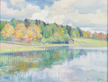 Dora Wahlroos, Coastal Landscape.