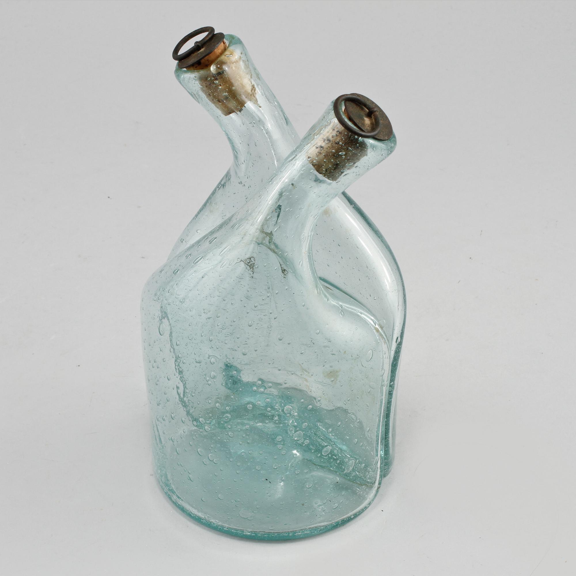 FLASKA, glas, 1900-talets första del/mitt.