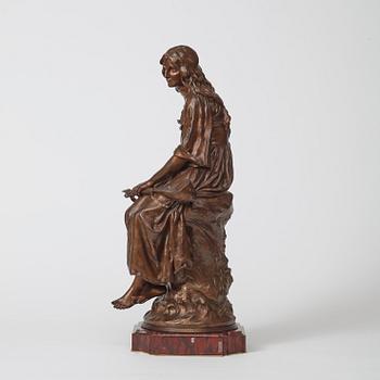 Paul Eugène Mengin, "Femme à la mandoline".