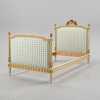 A Gustavian style bed, 20th century.