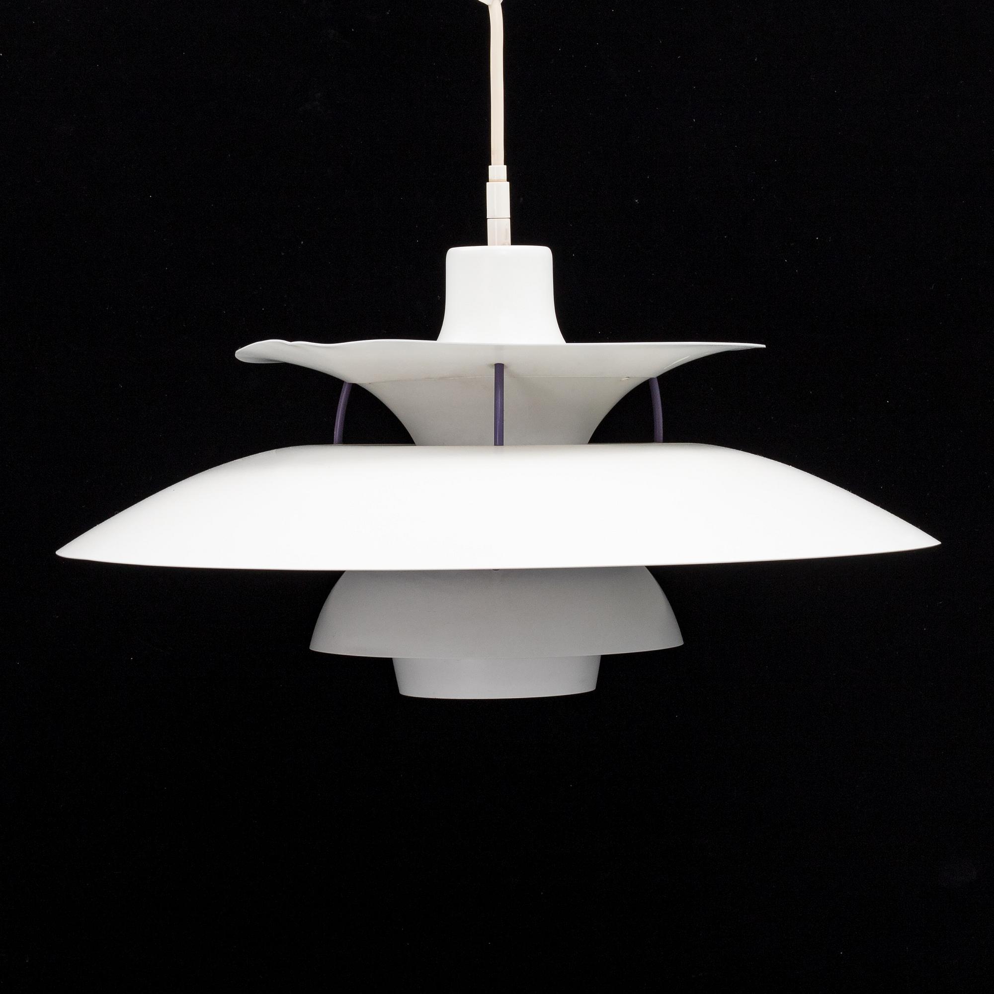 Poul Henningsen, a 'PH 5' ceiling light, Louis Poulsen, Denmark.