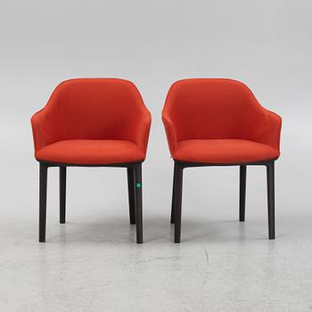 Ronan & Erwan Bouroullec, a pair of 'Softshell' chairs, Vitra.