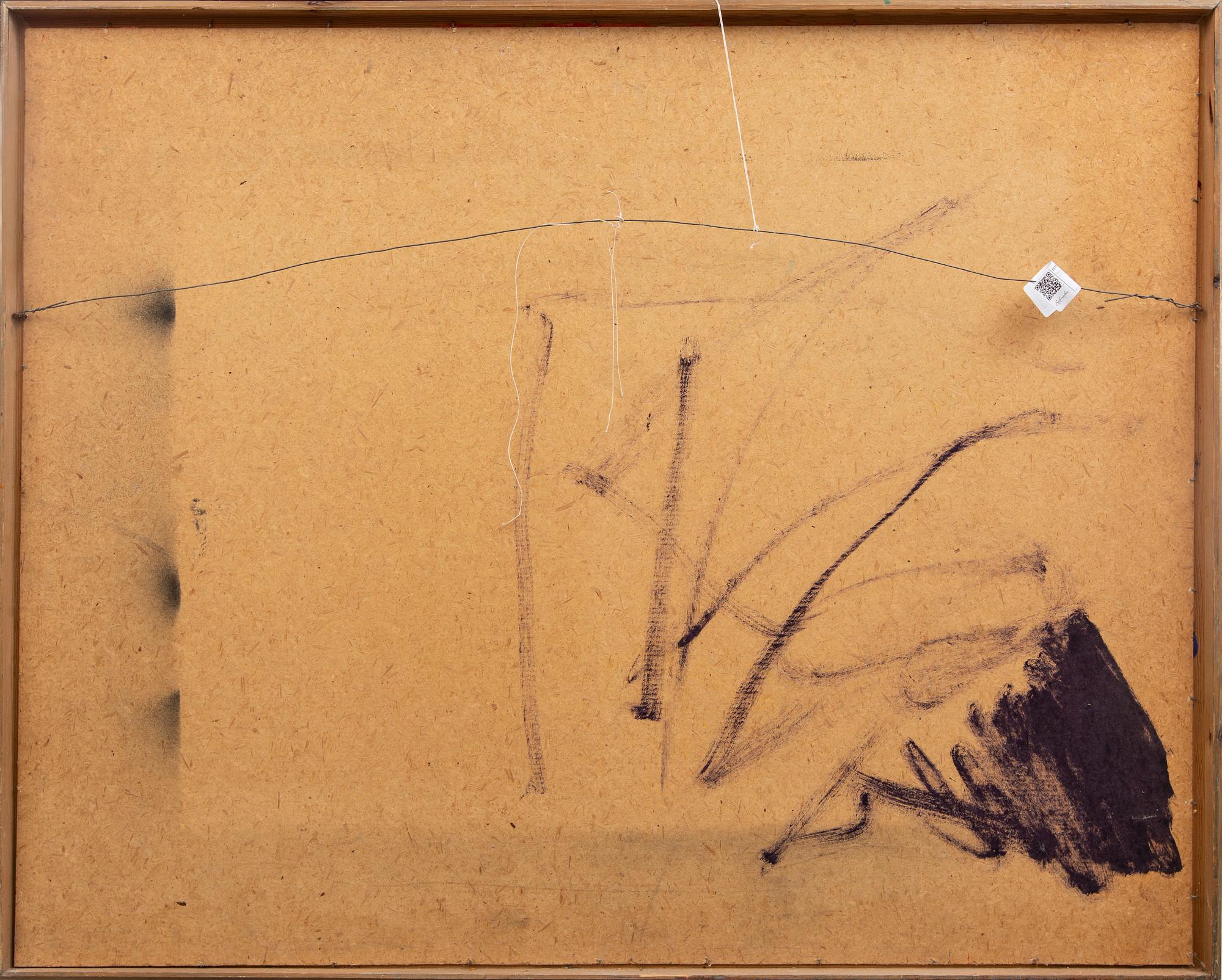 Hilding Hultberg, oil on panel signed and dated 1972.