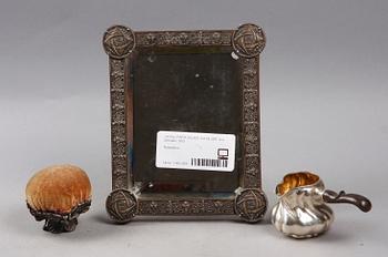 PARTI SILVER/NYSILVER, 3 delar, nyrokoko samt jugend, bl a Dresden, 1875.