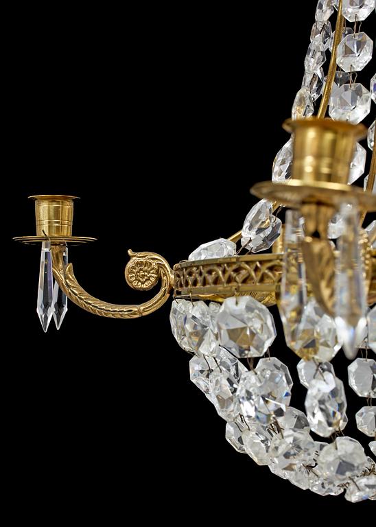 LJUSKRONA, empirestil, 1900-tal. H 42.