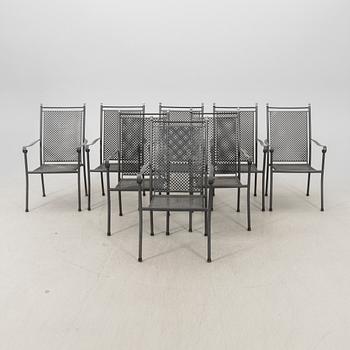 Trädgårdsmöbel 11 dlr Royal Garden sent 1900-tal,metall.