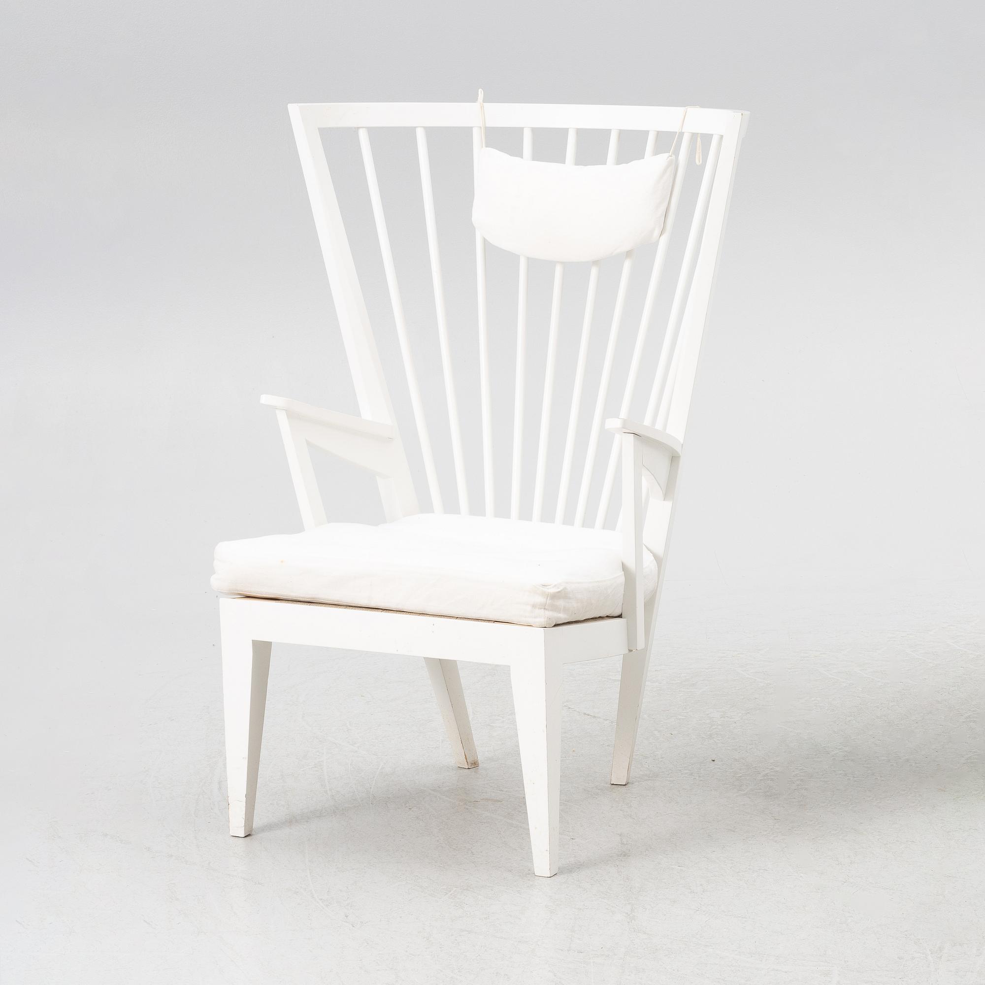 Nirvan Richter, fåtölj, "Länstol", Norrgavel.