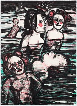 Lena Cronqvist, Utan titel, ur mappen: "August Strindberg, Ett Drömspel".