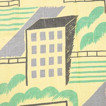 Birgitta Hahn, a pair of "Gärdet" curtains, Firma Svenskt Tenn.