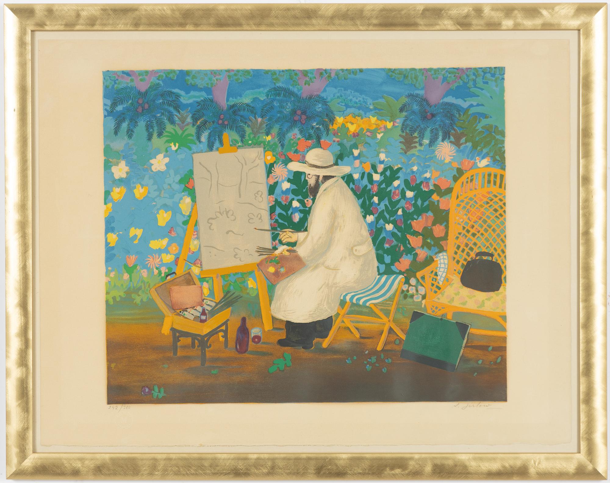 Lennart Jirlow, 'Friluftsmålaren'.