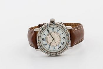 LONGINES, Lindbergh Hour Angle Watch, designed by Charles Lindbergh, wristwatch, 38 mm.