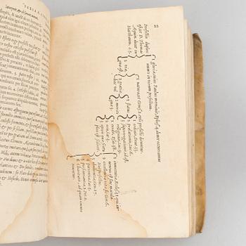 BOOK, Printed in Paris, 1572.