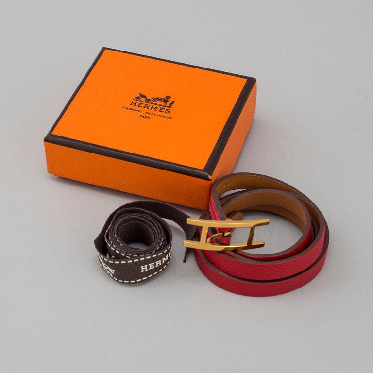 A bracelet by Hermès, "Hapi 3 bracelet".