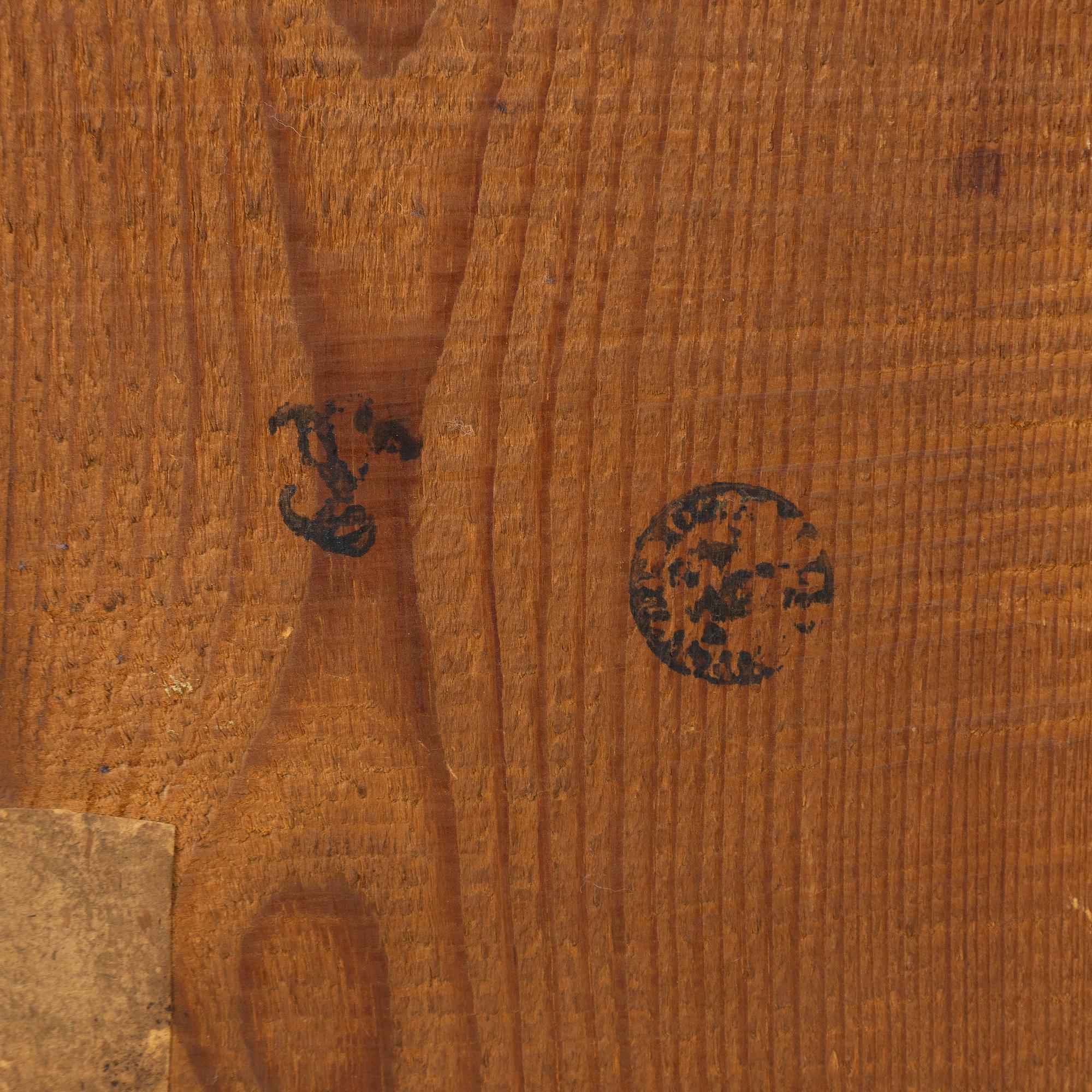 Spegel, sengustaviansk, tidigt 1800-tal.