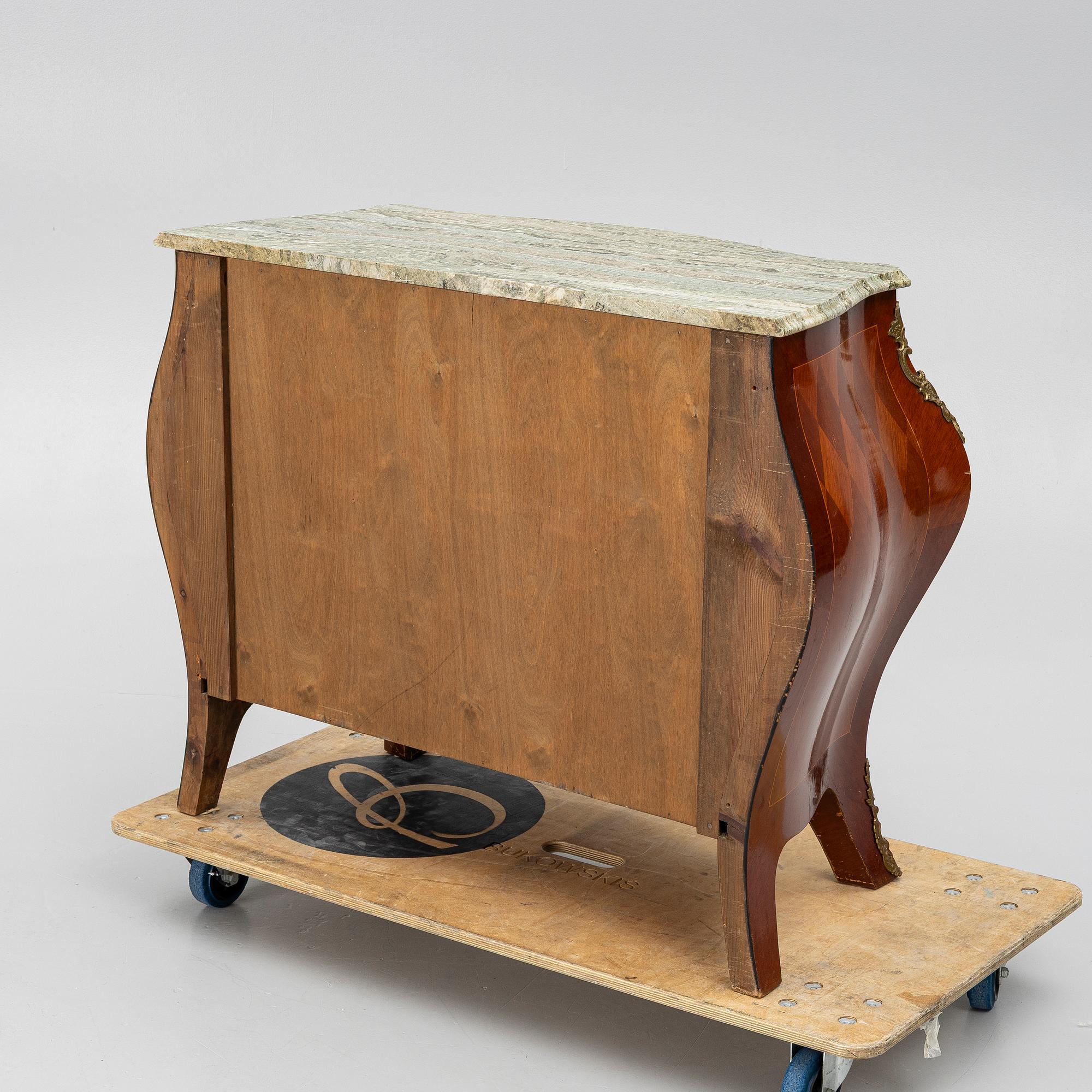 Byrå, rokokostil, 1900-talets mitt.